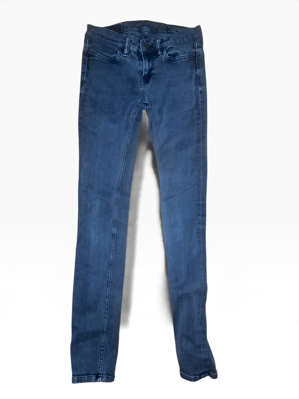 Women's ALLSAINTS SPITALFIELDS Gray Skinny Jeans Size 26